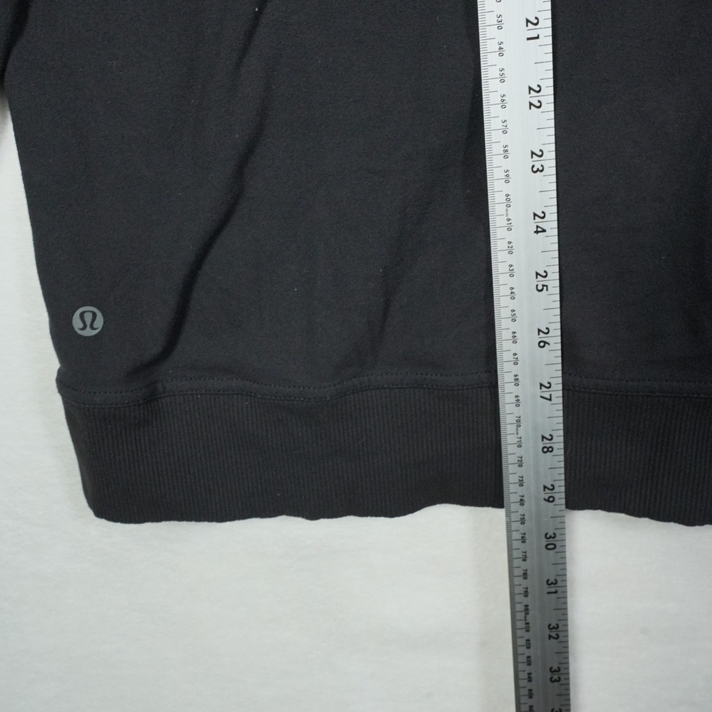 Lululemon PrePost Full Zip Workout Jacket Black Athleisure Reflective Mens Large - Picture 8 of 9